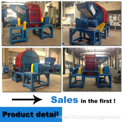 Automobile Car Truck Tire Tyre Shredder Grinder Crusher Cutting Machine